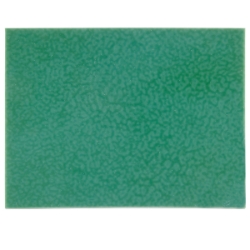 Steel Jade Opalescent, Thin-rolled, 2 mm, Fusible, 17 x 20 in., Half Sheet 