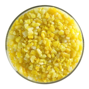 Sunflower Yellow Opalescent, Frit, Fusible 