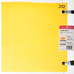 Sunflower Yellow Opalescent, Thin-rolled, 2 mm, Fusible, 17 x 20 in., Half Sheet 
