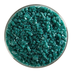 Teal Green Opalescent, Frit, Fusible 