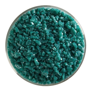 Teal Green Opalescent, Frit, Fusible 