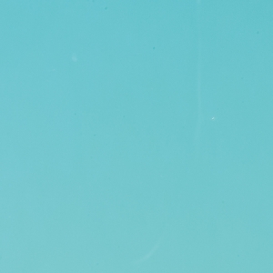 Turquoise Blue Opalescent, Thin-rolled, 2 mm, Fusible, 17 x 20 in., Half Sheet 