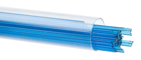 Turquoise Blue Transparent, Stringer, Fusible, by the Tube 