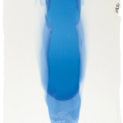 Warm White, True Blue Cascade 