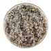 White, Dark Brown 2-Color Mix, Frit, Fusible - 002109-0001-F-P001