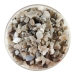 White, Dark Brown 2-Color Mix, Frit, Fusible - 002109-0001-F-P001