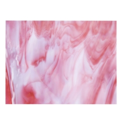 White Opal, Cranberry Pink 