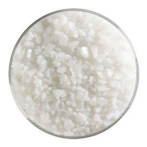 White Opalescent, Frit, Fusible 