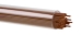 Woodland Brown Opalescent, Stringer, Fusible, by the Tube - 000203-0107-F-TUBE